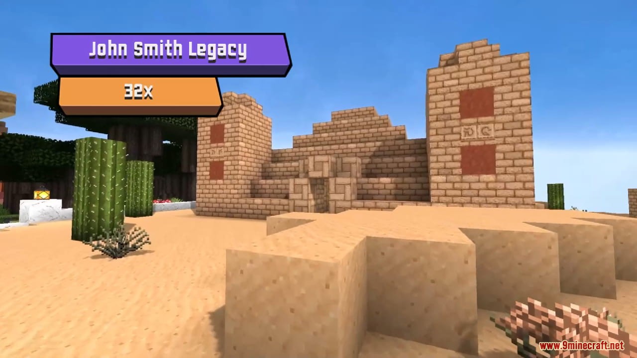 John Smith Legacy 3D Models Addon Pack (1.19.3, 1.18.2) - Texture Pack 3