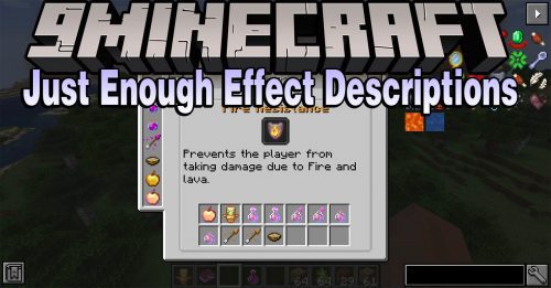 Just Enough Effect Descriptions Mod (1.21, 1.20.1) – Display Information on All Status Effects Thumbnail