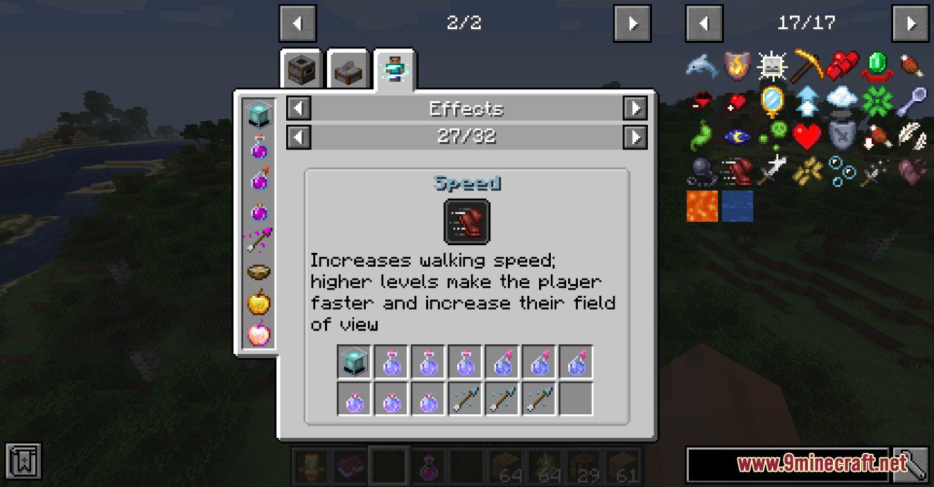 Just Enough Effect Descriptions Mod (1.20.1, 1.19.4) - Display Information on All Status Effects 2