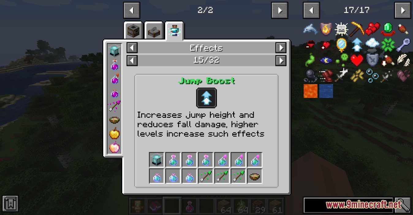 Just Enough Effect Descriptions Mod (1.20.1, 1.19.4) - Display Information on All Status Effects 3