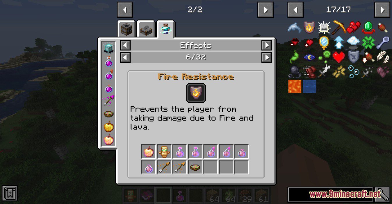 Just Enough Effect Descriptions Mod (1.20.1, 1.19.4) - Display Information on All Status Effects 4