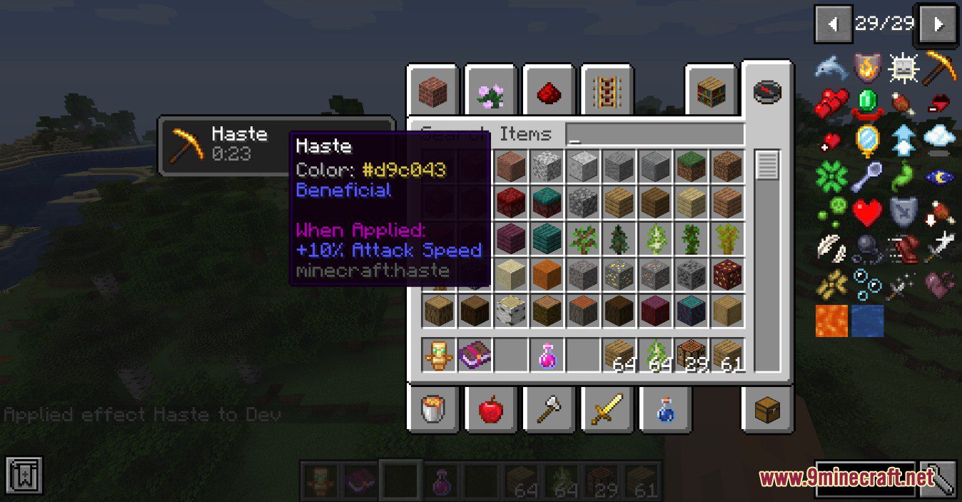 Just Enough Effect Descriptions Mod (1.20.1, 1.19.4) - Display Information on All Status Effects 5