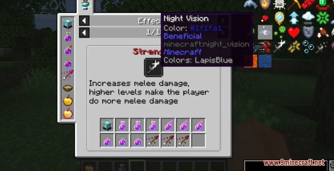 Just Enough Effect Descriptions Mod (1.20.1, 1.19.4) - Display Information on All Status Effects 6