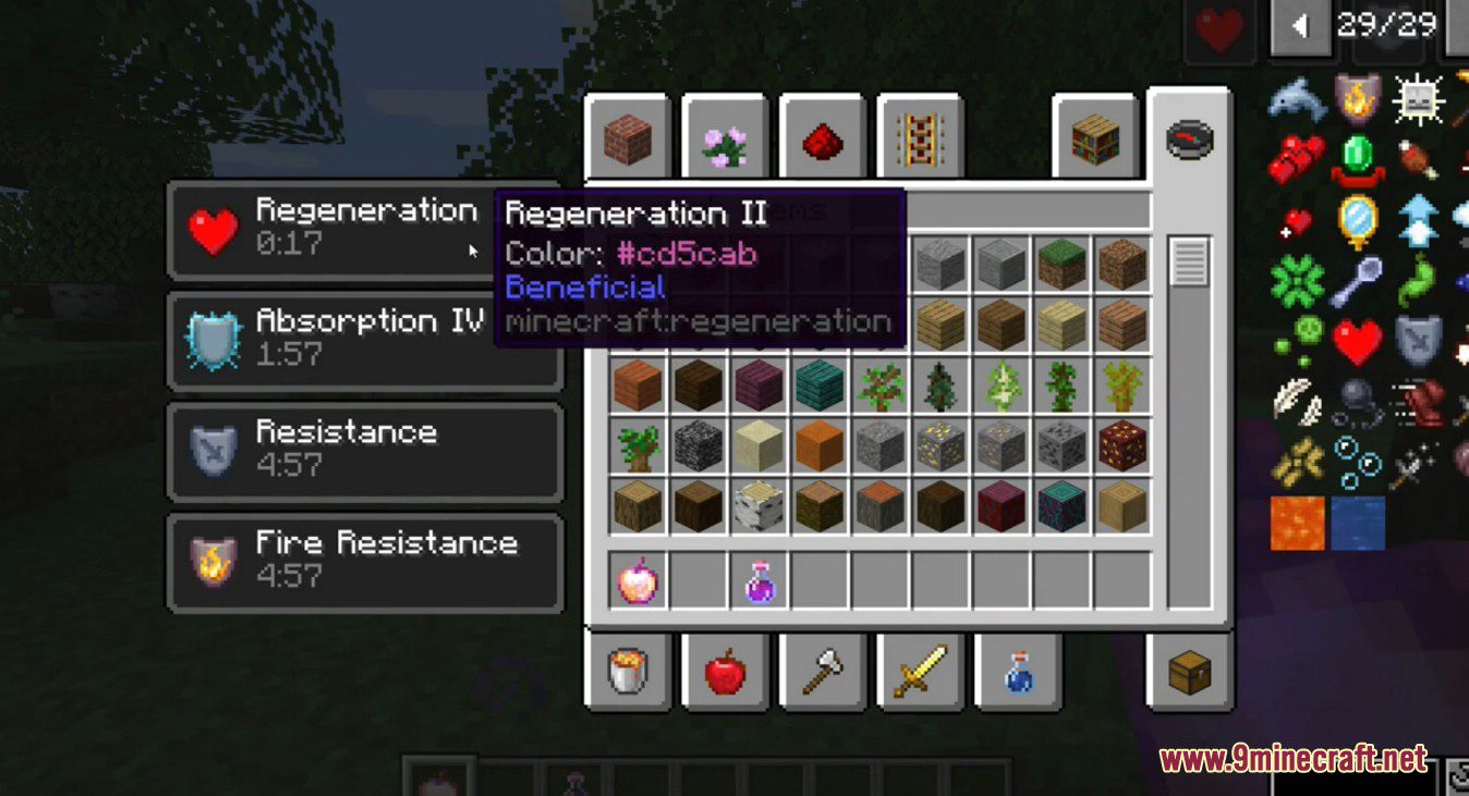 Just Enough Effect Descriptions Mod (1.20.1, 1.19.4) - Display Information on All Status Effects 8