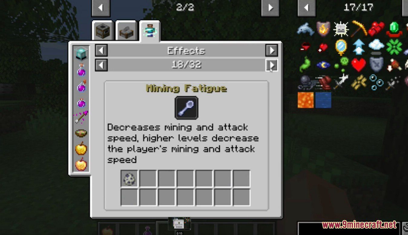 Just Enough Effect Descriptions Mod (1.20.1, 1.19.4) - Display Information on All Status Effects 9