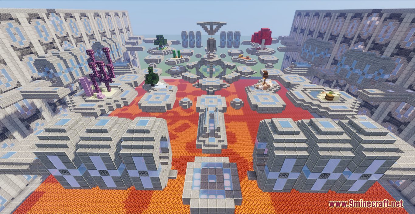 Last Player Standing Map (1.18.2) - PvP Map With Multiple Arenas and Gamemodes 4