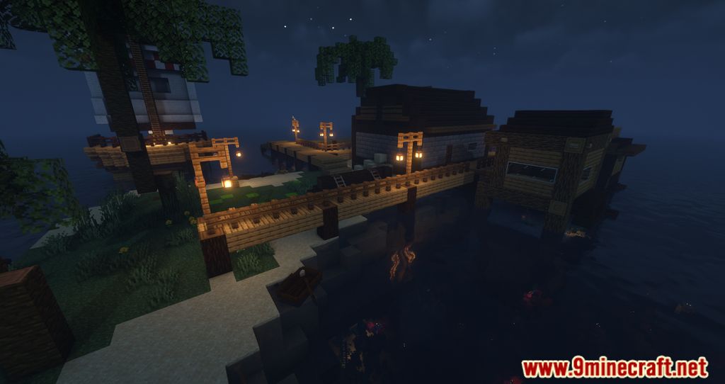 Lobby, Fishing, and Mining Dimension Mod (1.20.1, 1.19.4) - A Pocket Dimension for Resource Gathering 8