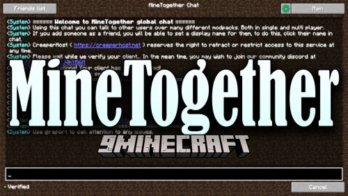 MineTogether Mod (1.20.4, 1.19.2) – Enhancing the Multiplayer Experience Thumbnail