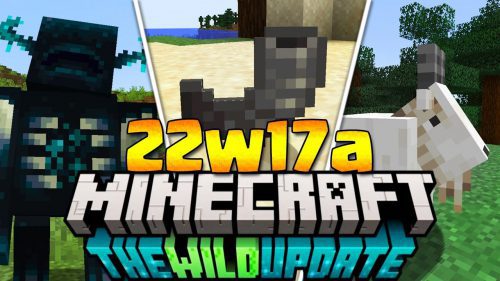 Minecraft 1.19 Snapshot 22w17a – Goat Horns, Warden Drop, Sonic Boom Buffs Thumbnail