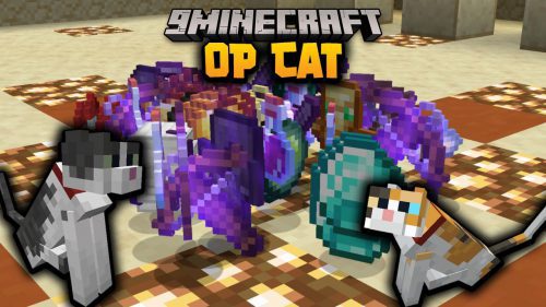 Minecraft But Cats Will Give You OP Daily Gifts Data Pack (1.19.3, 1.18.2) Thumbnail