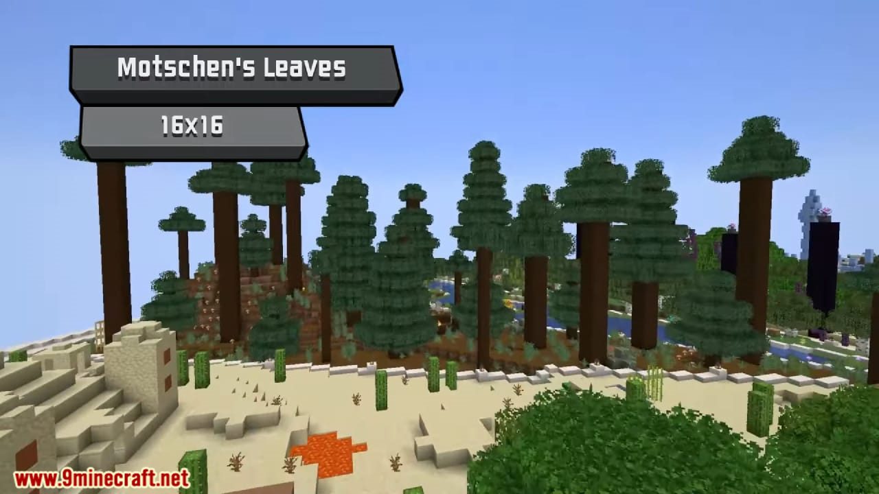 Motschen's Better Leaves Resource Pack (1.20.4, 1.19.4) - Texture Pack 6