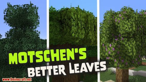 Motschen’s Better Leaves Resource Pack (1.21, 1.20.1) – Texture Pack Thumbnail