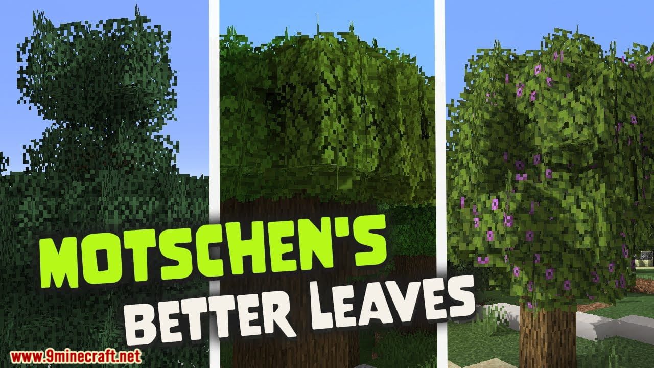 Motschen's Better Leaves Resource Pack (1.20.4, 1.19.4) - Texture Pack 1