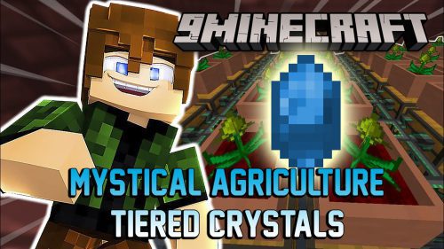 Mystical Agriculture Tiered Crystals Mod (1.21.1, 1.20.1) – New Crafting Crystals Thumbnail