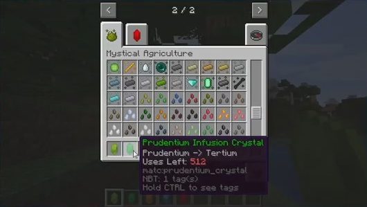 Mystical Agriculture Tiered Crystals Mod (1.21.1, 1.20.1) - New Crafting Crystals 3