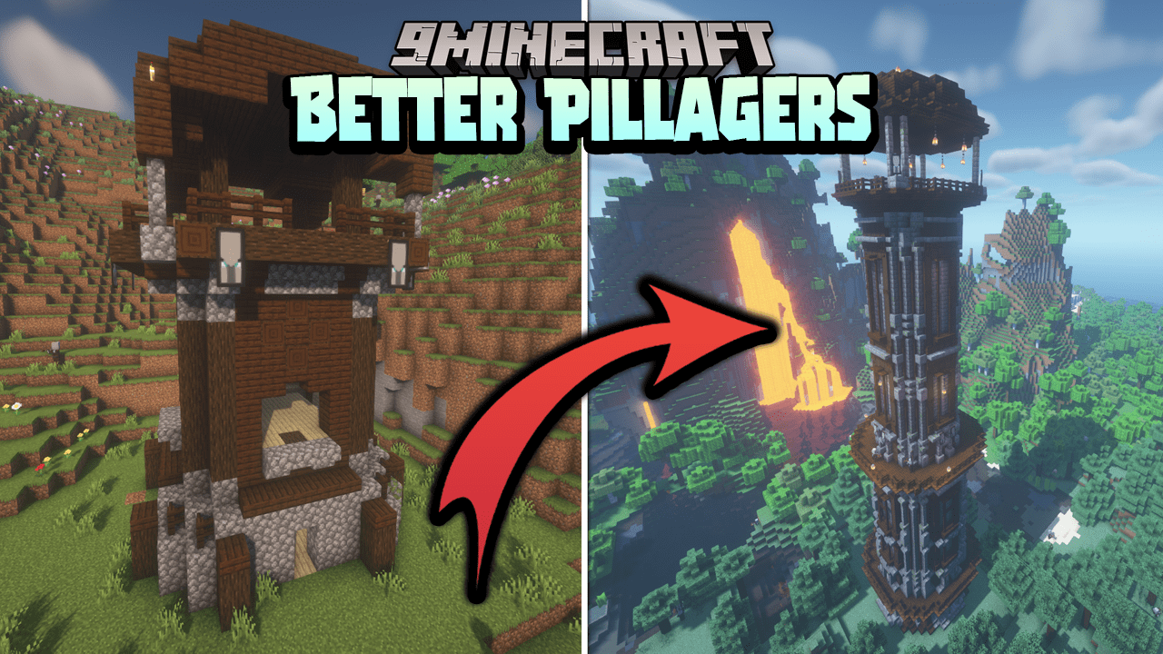 New Pillagers Data Pack (1.19.3, 1.18.2) - Improved Pillager Outposts 1