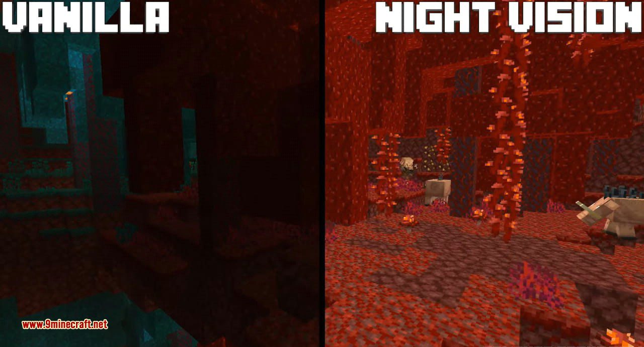 Night Vision Resource Pack (1.20.2, 1.19.4) - Texture Pack 8
