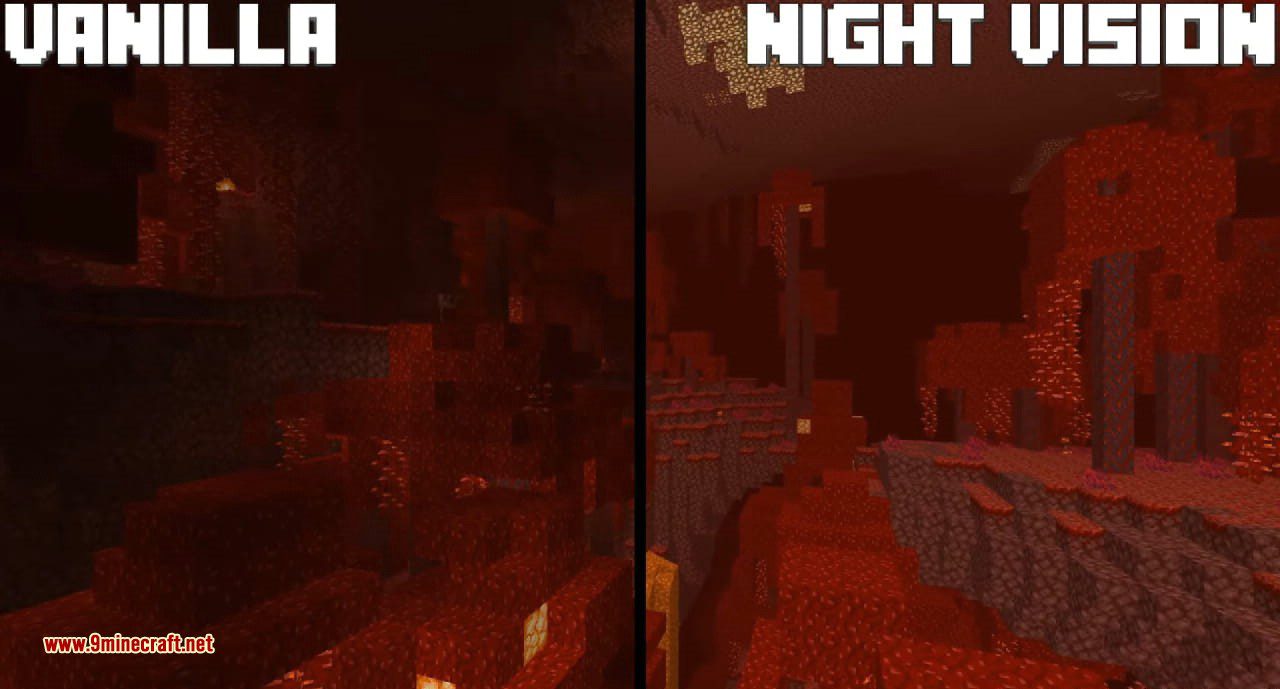 Night Vision Resource Pack (1.20, 1.19.4) - Texture Pack 9