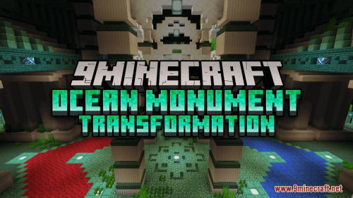 Ocean Monument Transformation Map (1.21.1, 1.20.1) – A Better Version of the Famous Monument Thumbnail