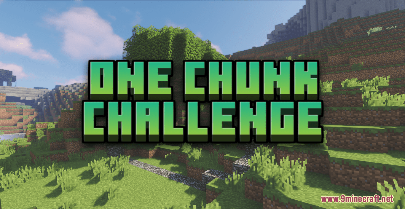 One Chunk Challenge Map (1.21.1, 1.20.1) - Complete Minecraft in An One-Chunk Area 1