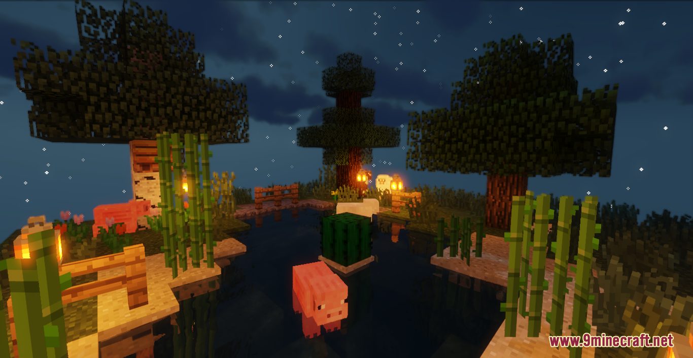 One Chunk Survival Map (1.19.3, 1.18.2) - Survival On One-Chunk Sky Island 2