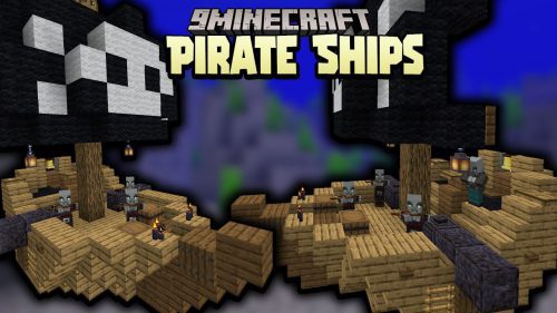 Pirate Ships Data Pack (1.18.2, 1.17.1) – Hostile Pillager Ship Thumbnail