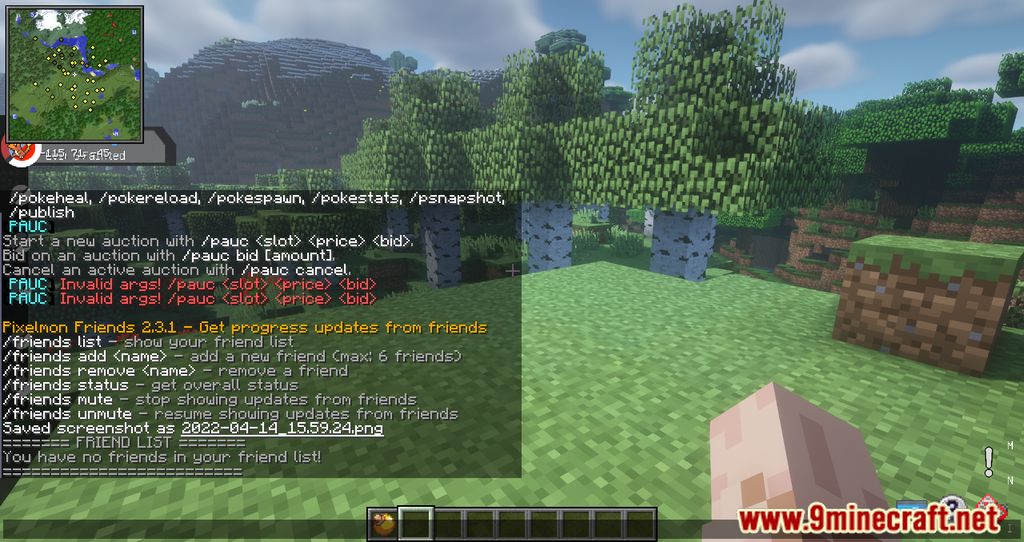 Pixelmon Friends Mod (1.12.2) - Companions for the Pixelmon World 5