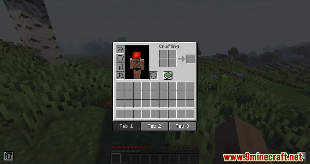 Player Tabs Mod (1.18.2) - More Logical Inventory Space 11