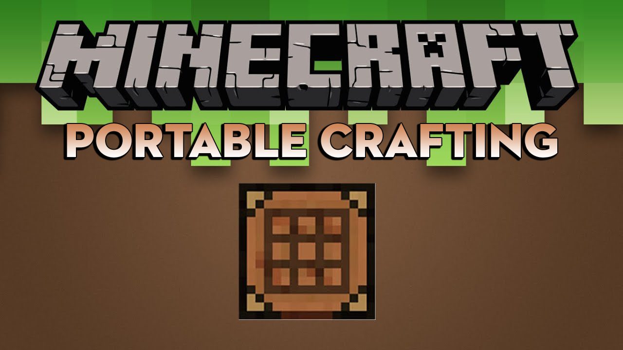 Portable Crafting Mod (1.12.2) - Crafting Table with Some Handy Features 1