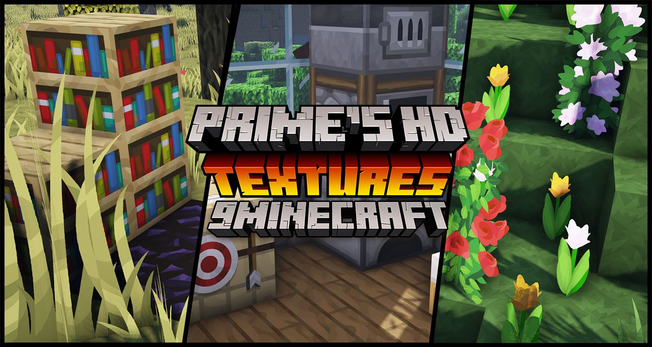 Prime's HD Resource Pack (1.20.2, 1.19.4) - Texture Pack 1