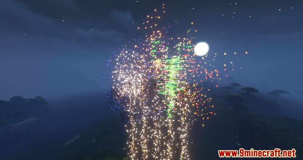 Pyrotastic Mod (1.19.2, 1.18.2) – New Variants for Firework 9