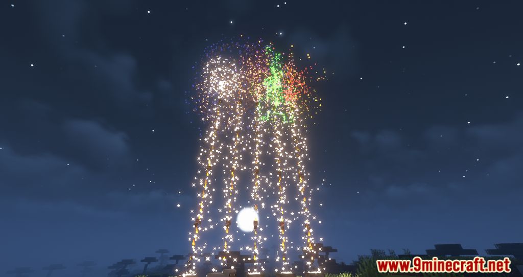 Pyrotastic Mod (1.19.2, 1.18.2) – New Variants for Firework 11