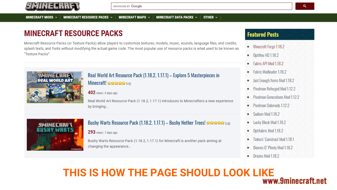 How To Download & Install Resource Packs 1