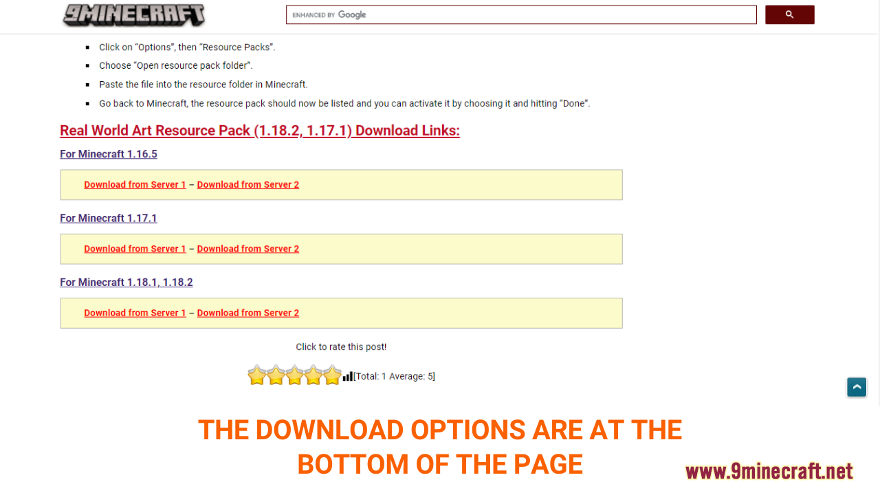 How To Download & Install Resource Packs 2