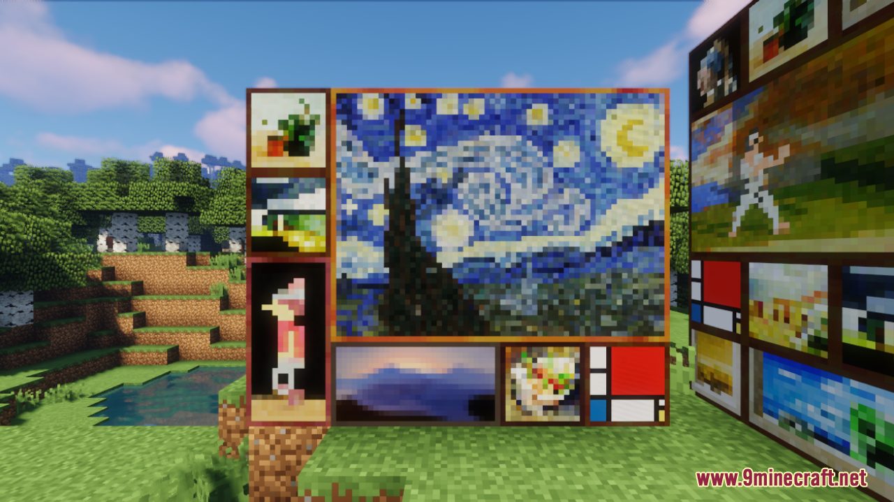 Real World Art Resource Pack (1.20.6, 1.20.1) - Texture Pack 2