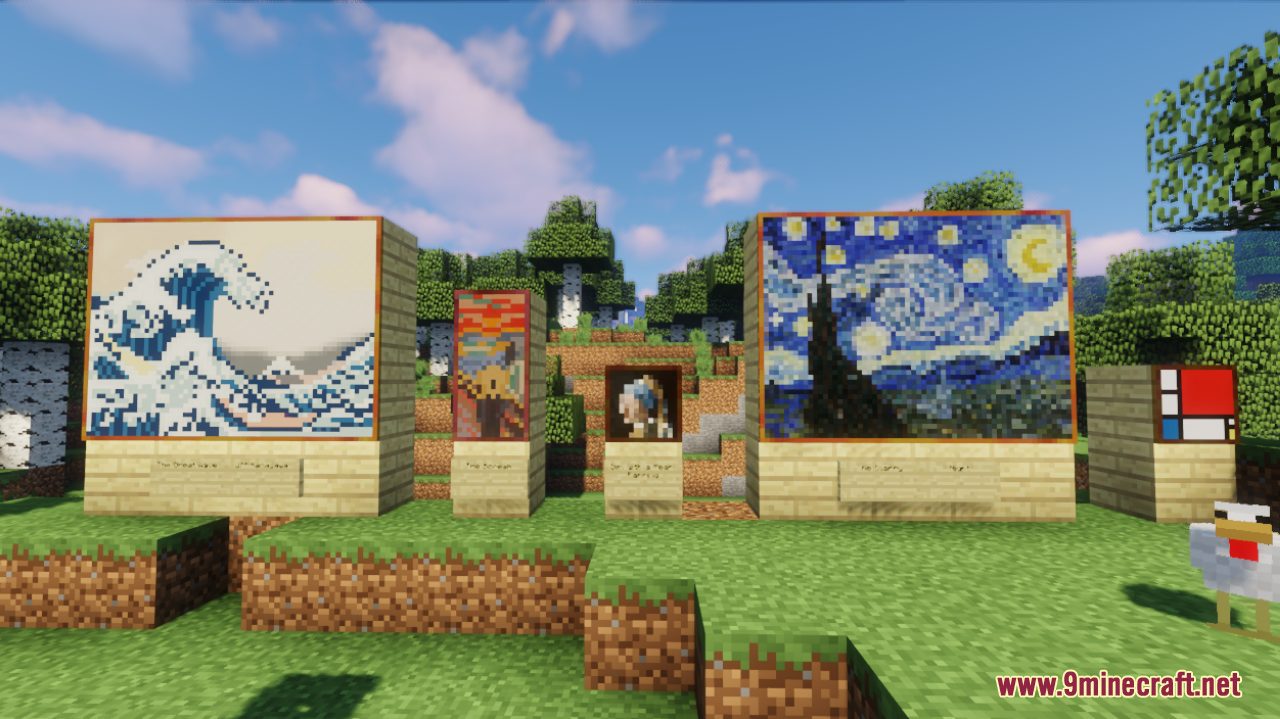 Real World Art Resource Pack (1.20.6, 1.20.1) - Texture Pack 9