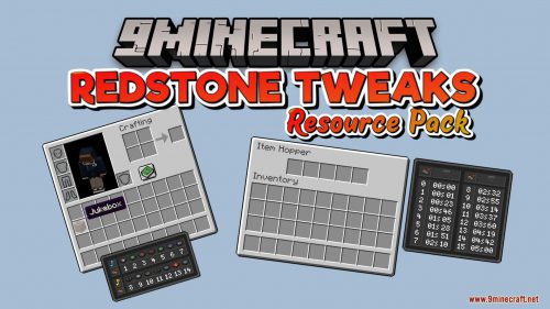 Redstone Tweaks Resource Pack (1.20.6, 1.20.1) – Texture Pack Thumbnail