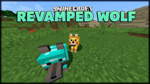 RevampedWolf Mod (1.20.5, 1.20.1) – Revamp the Wolf Mob Thumbnail