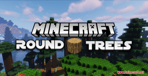 Round Trees Resource Pack (1.19.4, 1.18.2) – Texture Pack Thumbnail