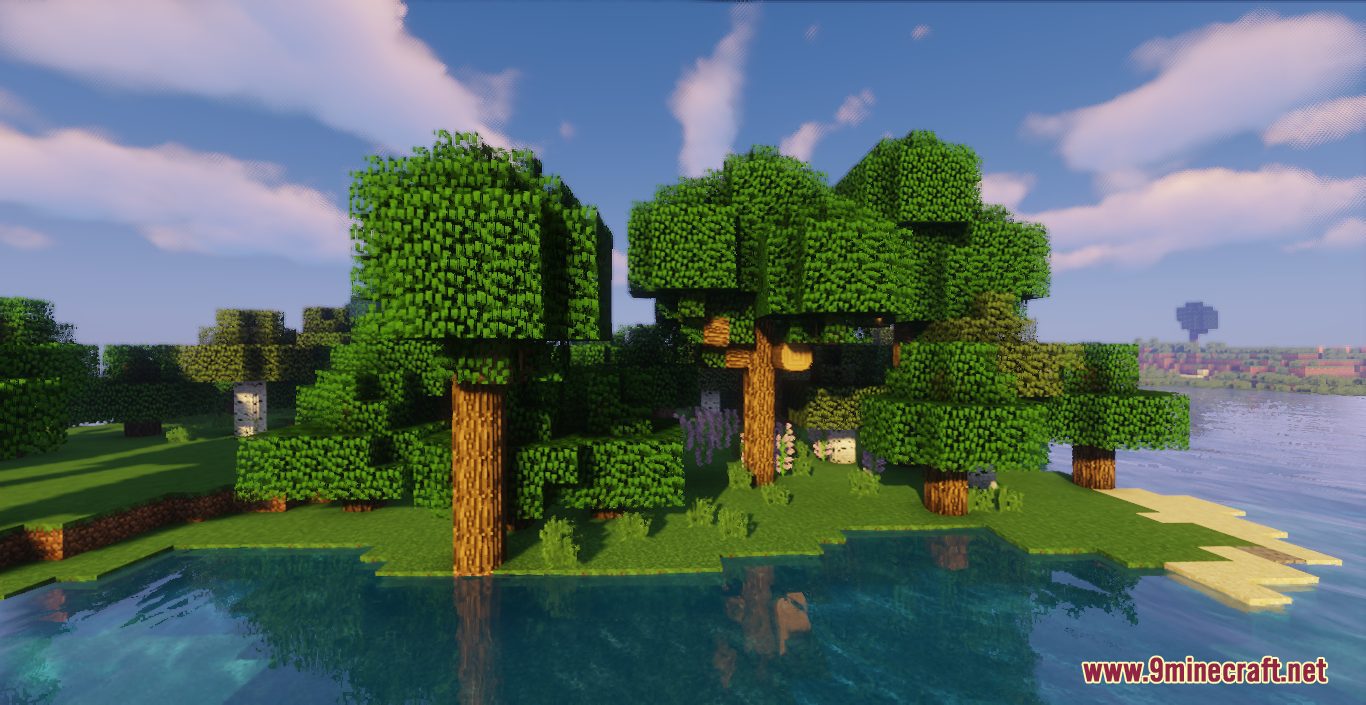 Round Trees Resource Pack (1.20.4, 1.19.4) - Texture Pack 2