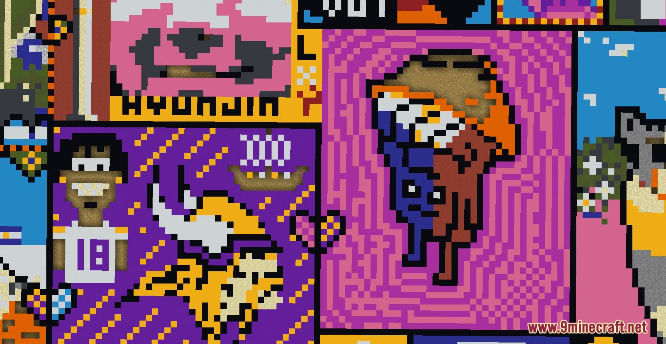 r/place Recreation Map (1.21.1, 1.20.1) - Recreation of 2022's Entire Place Canvas 10