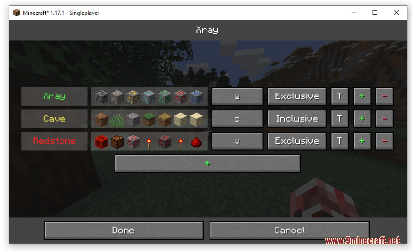 Simple Xray Mod (1.18.2, 1.16.5) - An Implementation of the Xray Mod 6