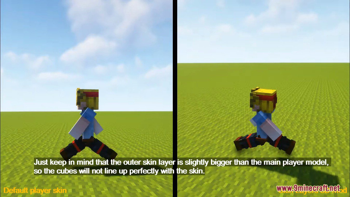 Skin Layers 3D Mod (1.20.1, 1.19.4) - Render The Player Skin Layer in 3D 7