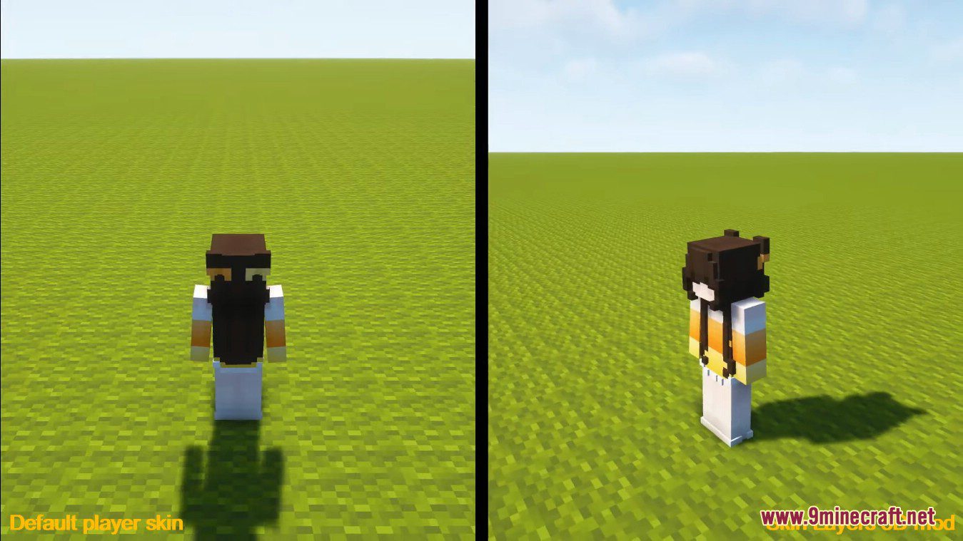 Skin Layers 3D Mod (1.20.1, 1.19.4) - Render The Player Skin Layer in 3D 8