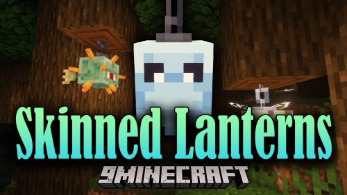 Skinned Lanterns Mod (1.20.1, 1.19.4) – Unique and Customized Lanterns Thumbnail