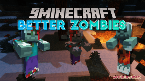 Spryzeen’s Better Zombies Resource Pack (1.20.6, 1.20.1) – Texture Pack Thumbnail
