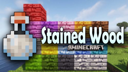 Stained Wood Mod (1.19.2, 1.18.2) – Decorative Wood Blocks Thumbnail