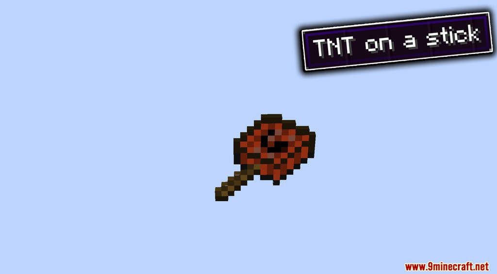 TNT On A Stick Data Pack (1.19.3, 1.18.2) - Self-destruct Weapon 3