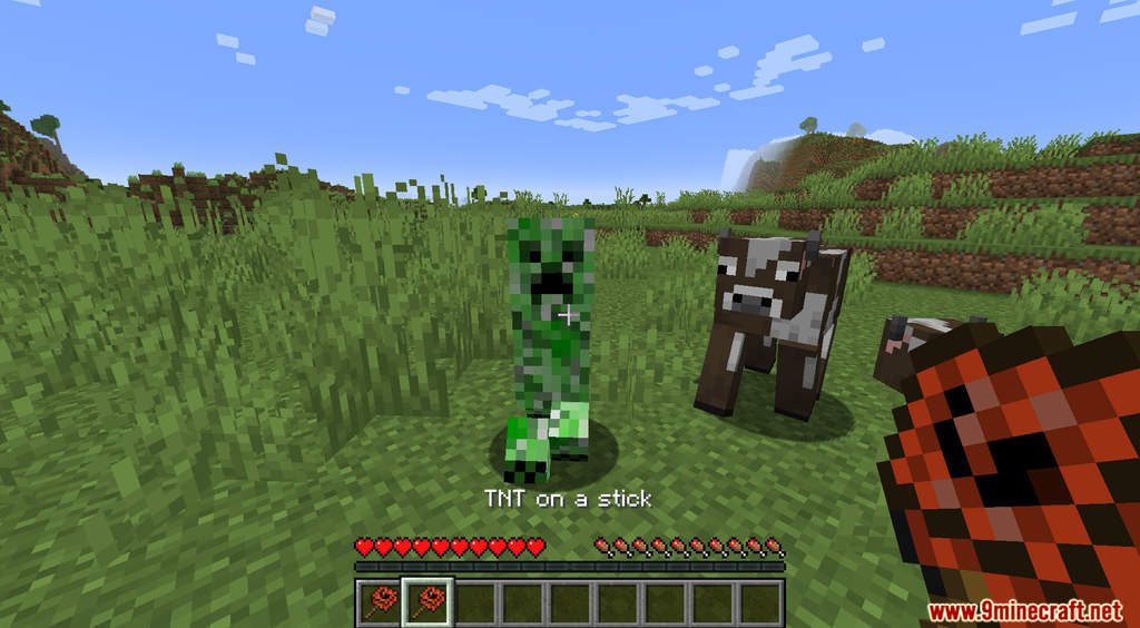 TNT On A Stick Data Pack (1.19.3, 1.18.2) - Self-destruct Weapon 8