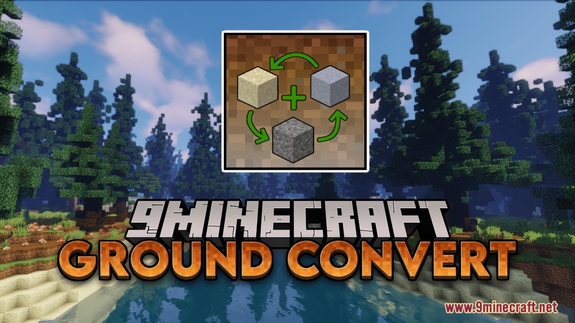 Ground Convert Mod (1.19.4, 1.18.2) - Brand New Recipes 1